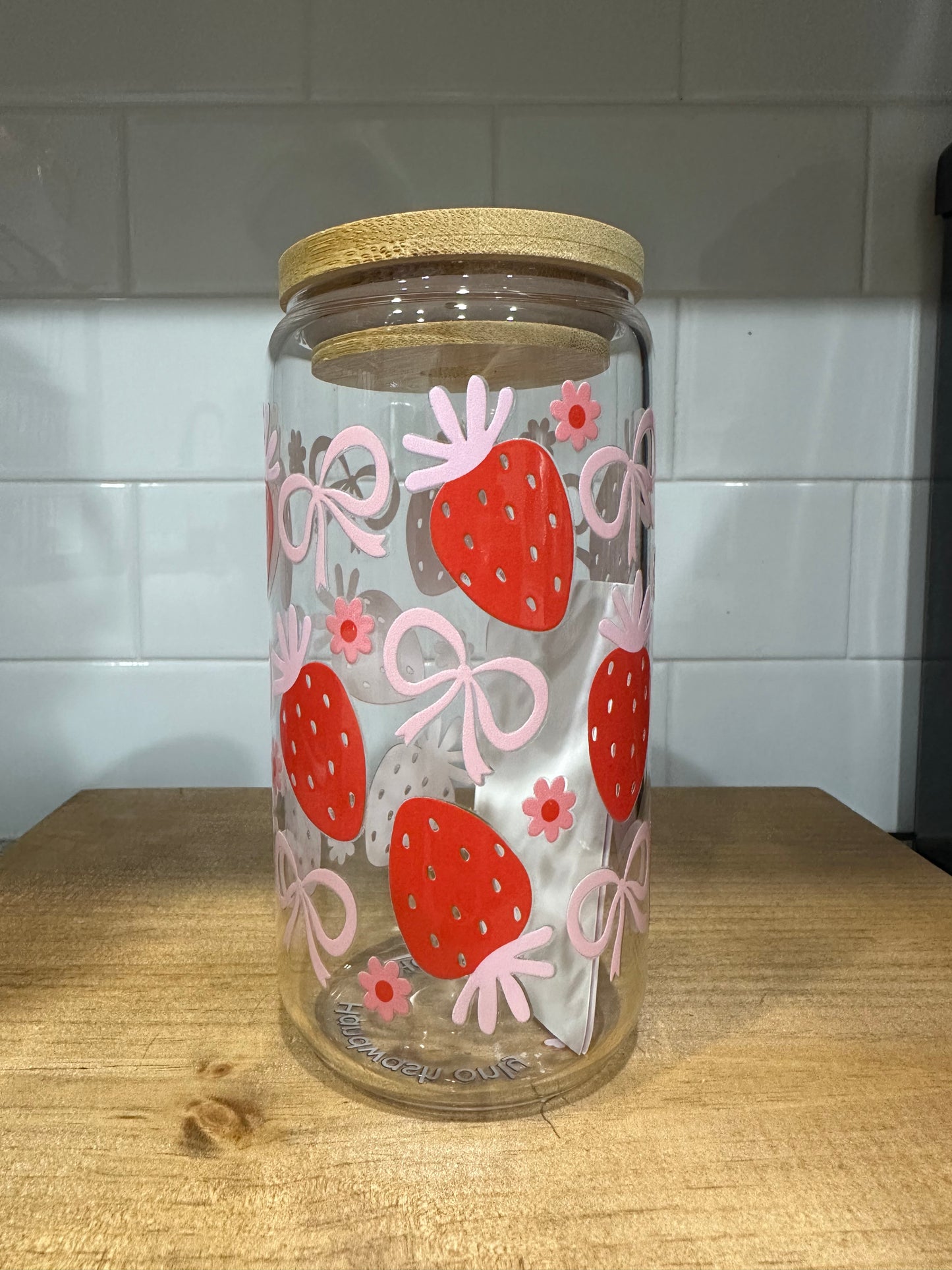 Berries & Bows - Glass