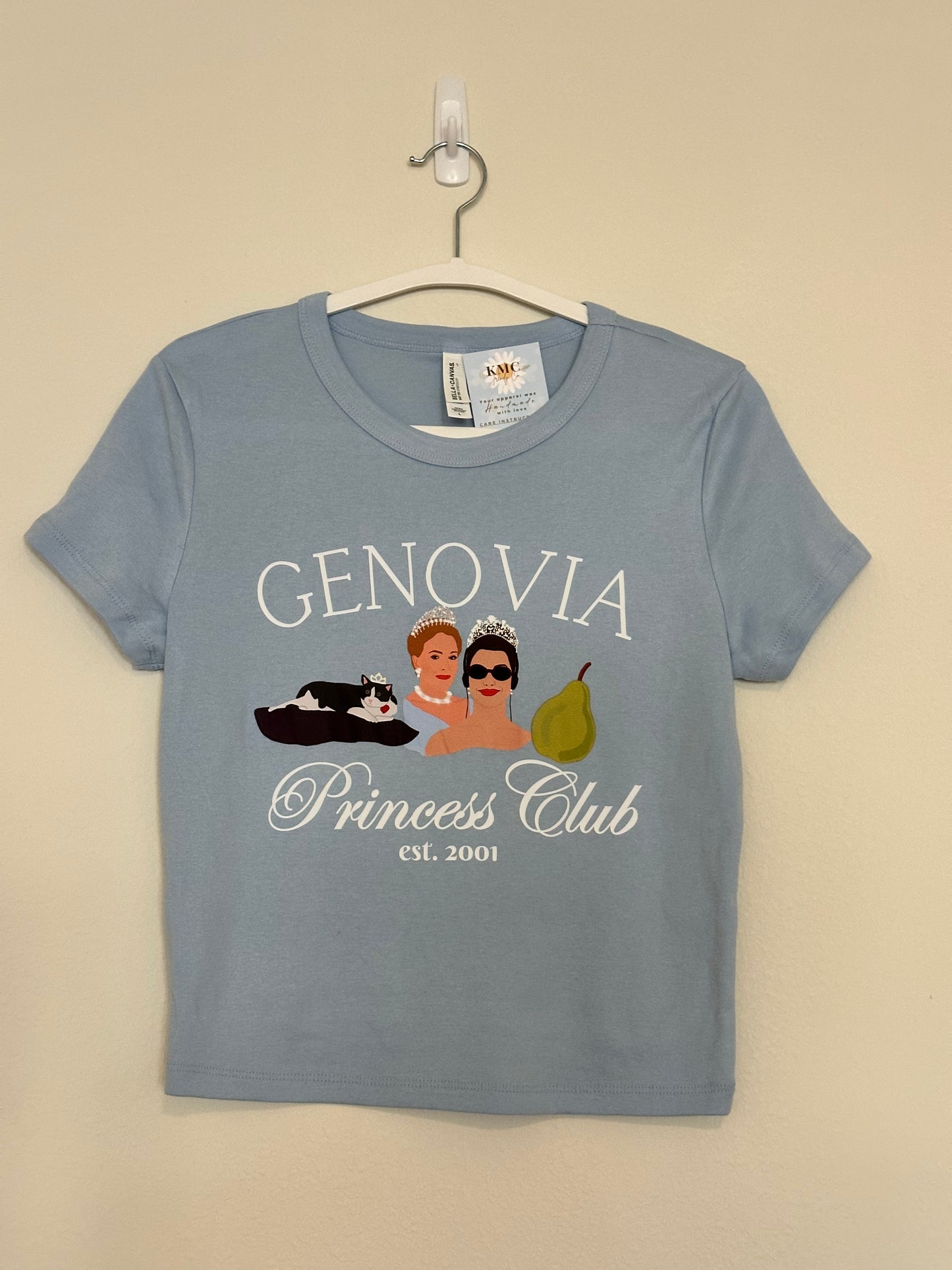 Genovia Princess Club Baby Tee (RTS)
