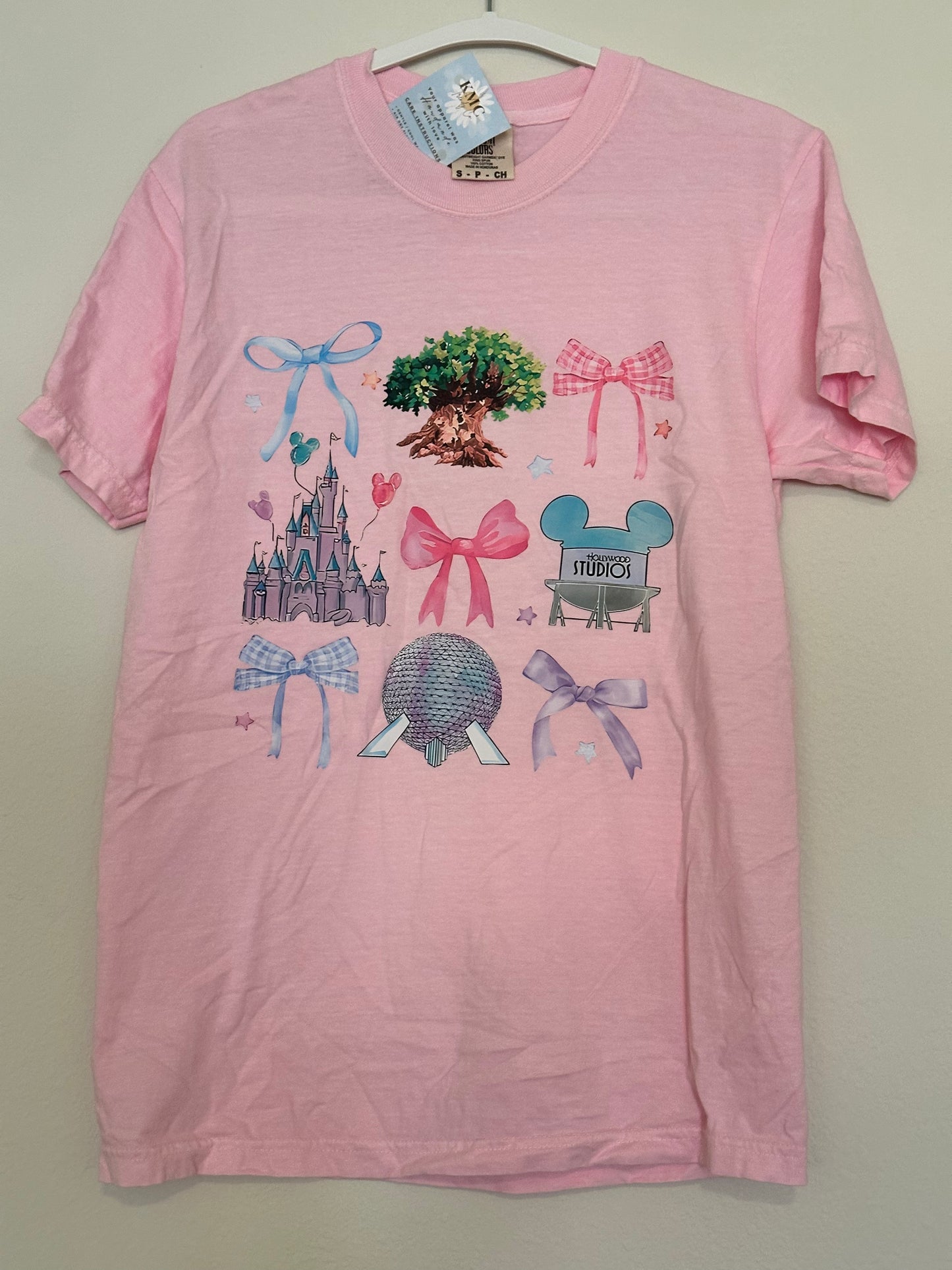 Parks & Bows Pink T-Shirt (RTS)