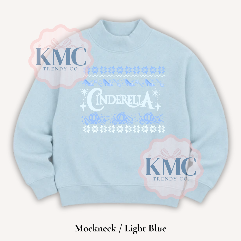 Cozy Cinderella Mockneck