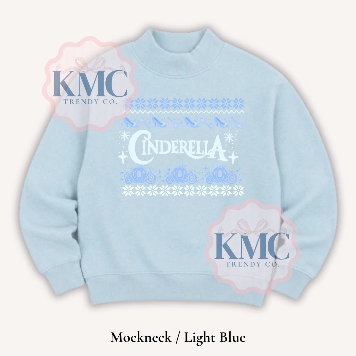 Cozy Cinderella Mockneck