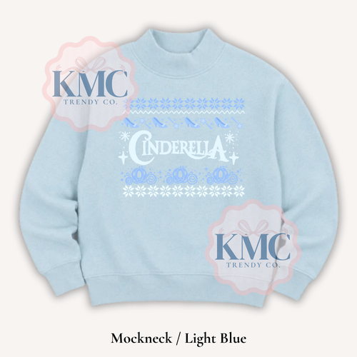 Cozy Cinderella Mockneck