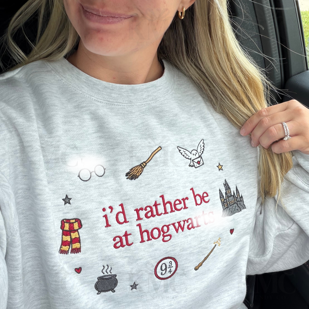 Rather be at Wizard School Sweatshirt