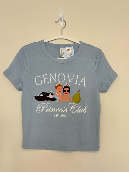 Genovia Princess Club Baby Tee (RTS)