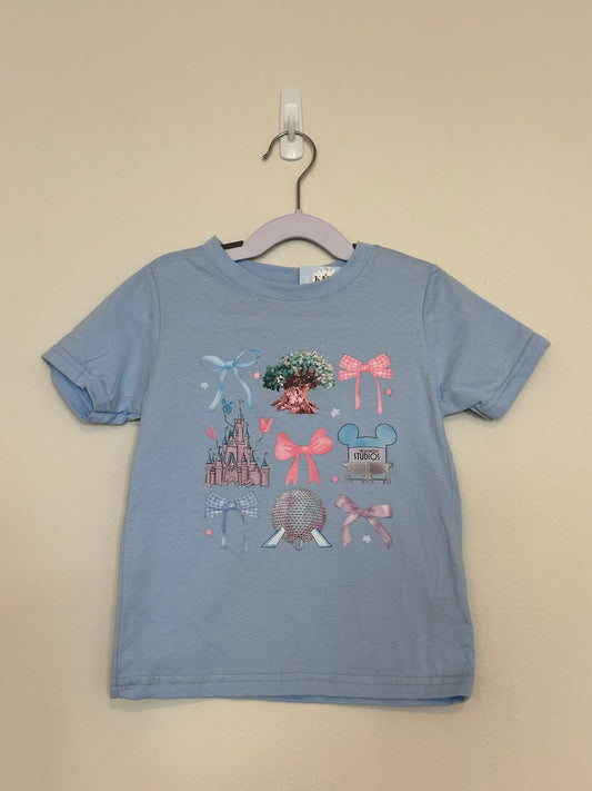 KIDS Parks & Bows T-Shirt (RTS)