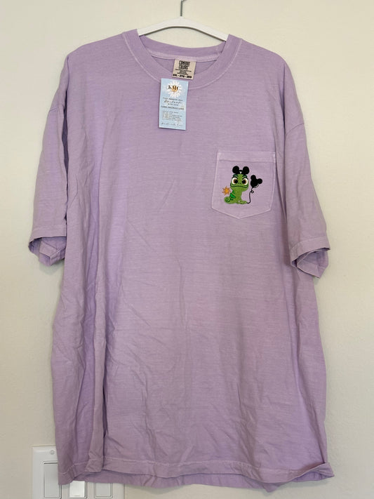 Pascal Embroidered Pocket T-Shirt (RTS)