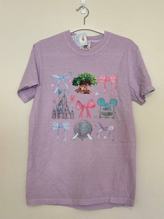 Parks & Bows Purple T-Shirt (RTS)