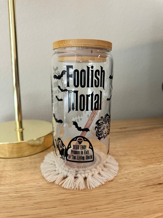 Glass Haunted Mansion Cup (RTS)