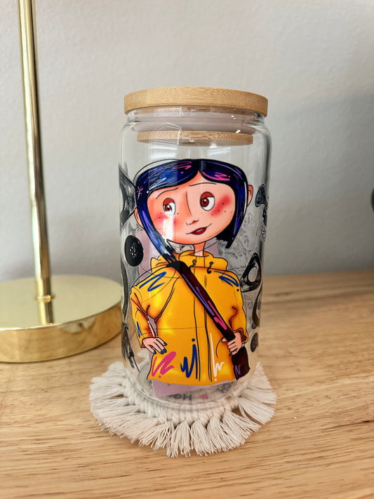 Glass Coraline Cup (RTS)