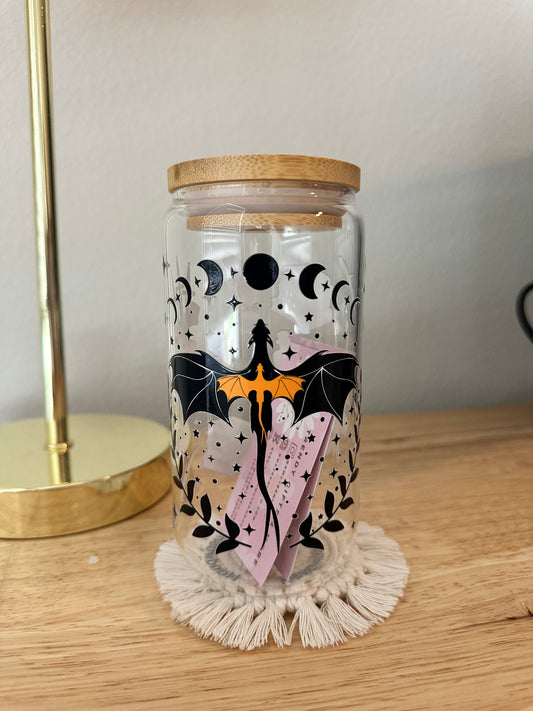 Glass Fourth Wing Cup (RTS)