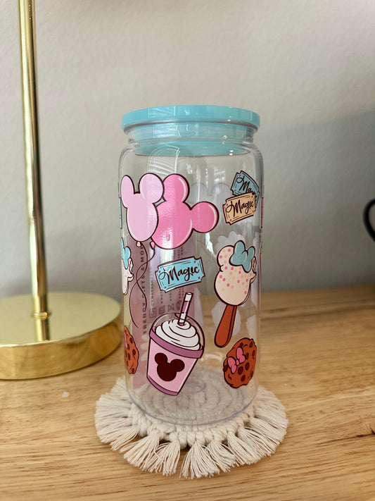 Plastic Cute Disney Snacks Cup (RTS)