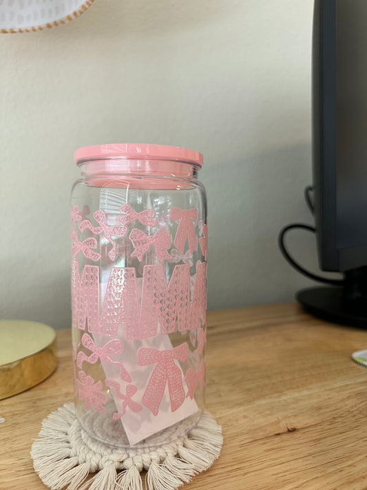 Plastic Pink Mama Knit Cup (RTS)