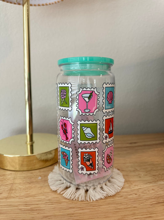 Plastic Coastal Stamps Cup (RTS)