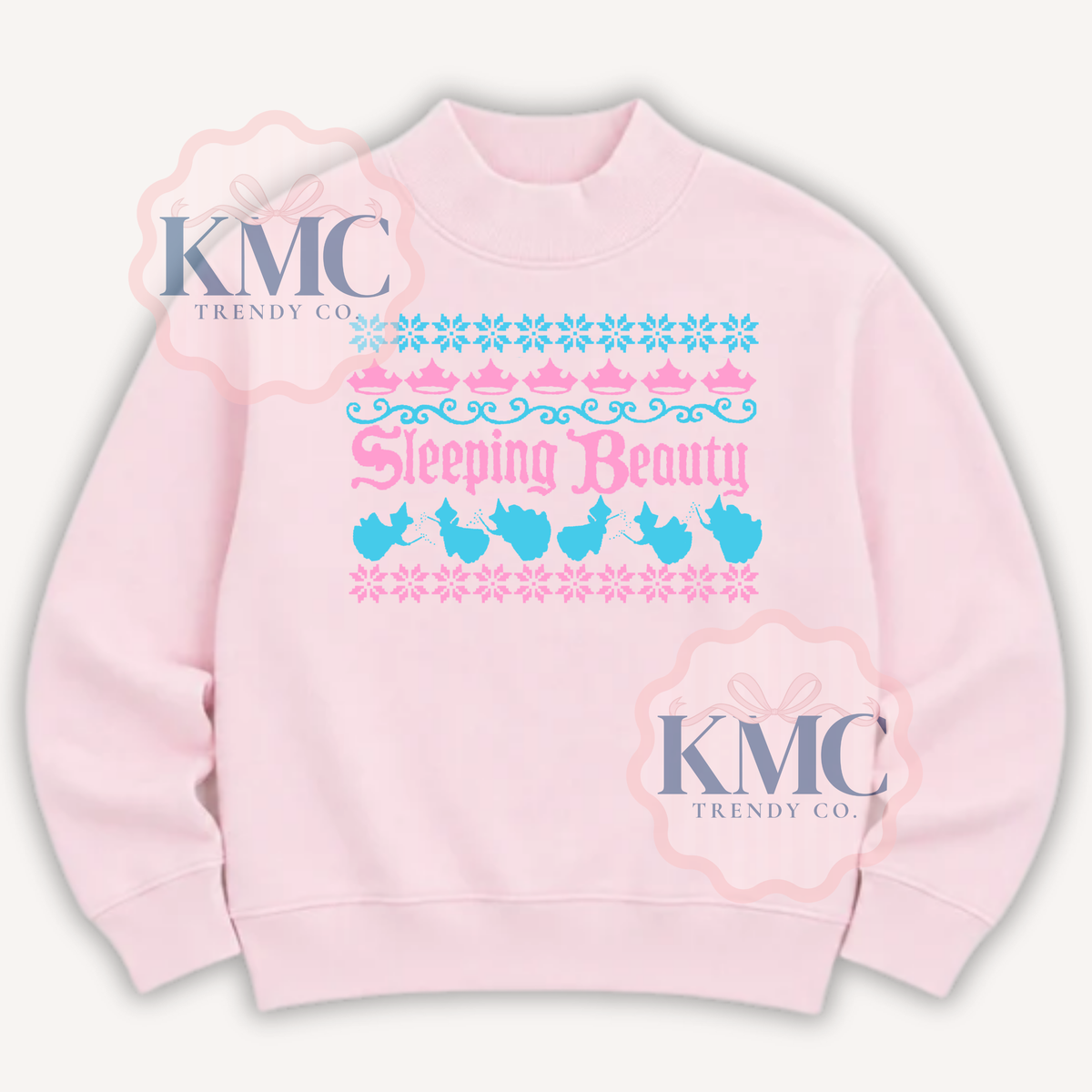 Cozy Sleeping Beauty Mockneck