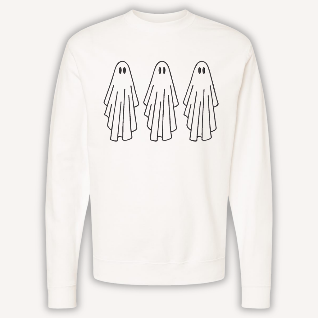 Triple Ghosts Sweatshirt