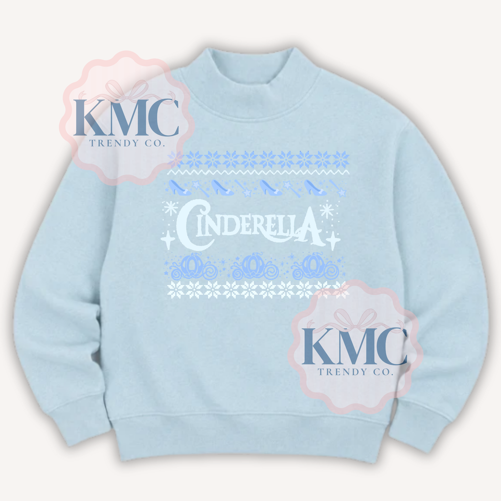 Cozy Cinderella Mockneck