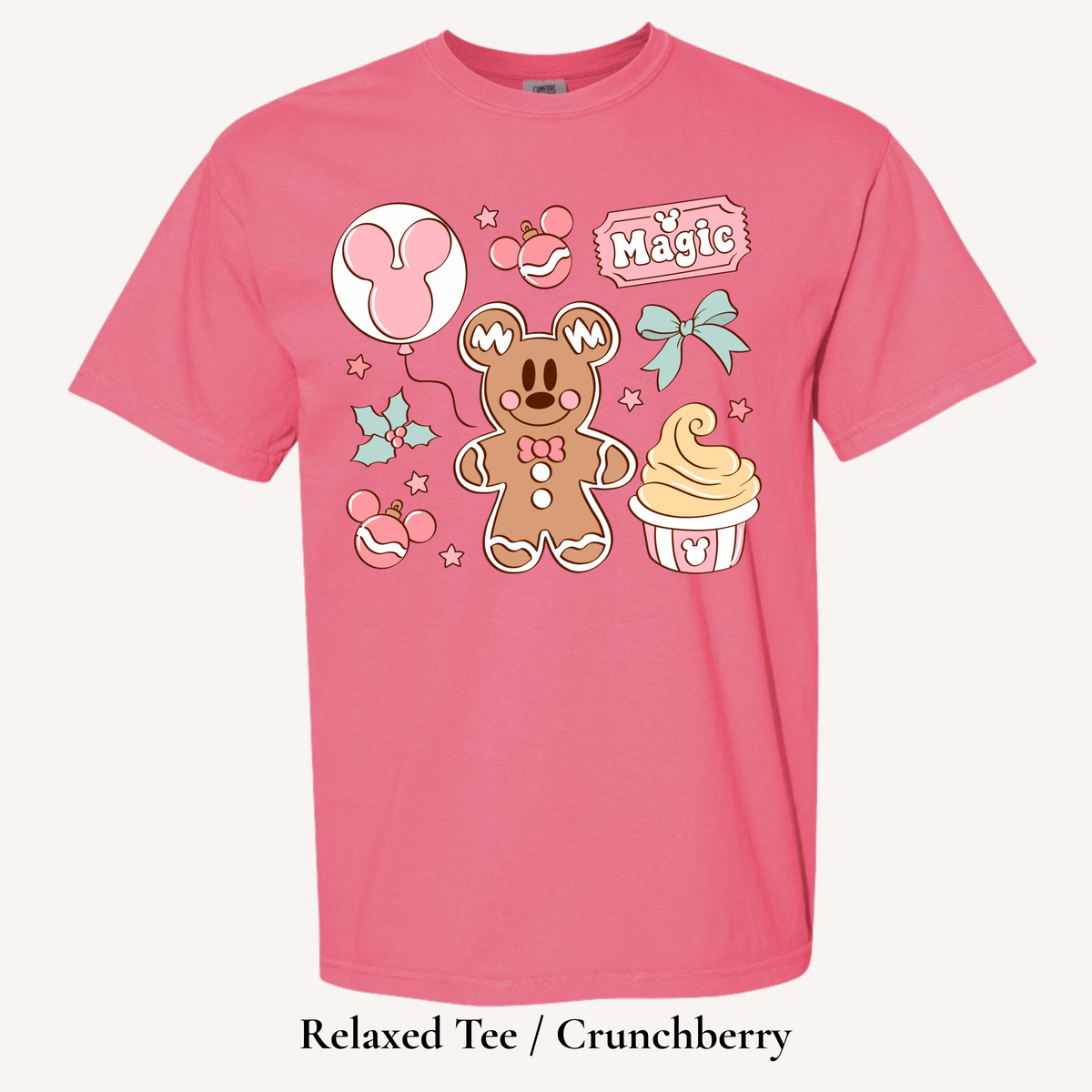 Pink Christmas Magic Tee