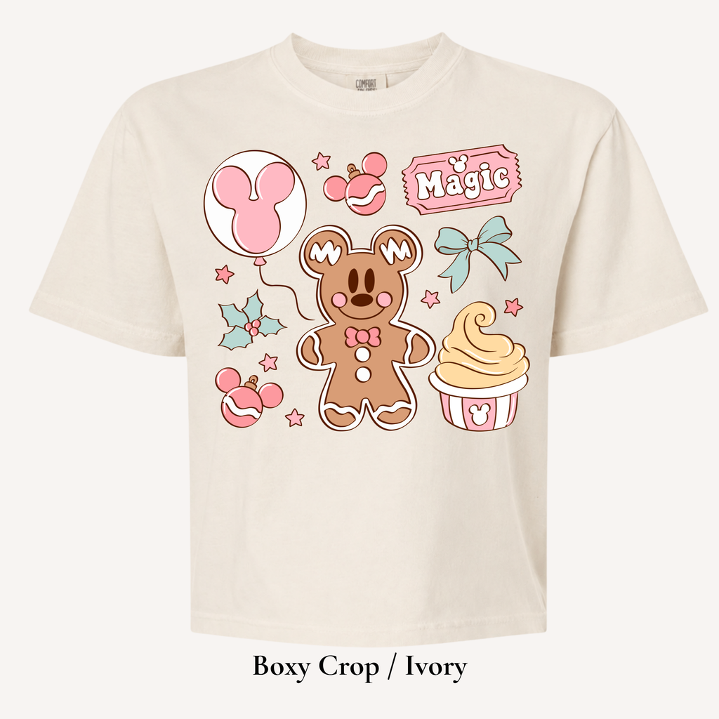 Pink Christmas Magic Tee