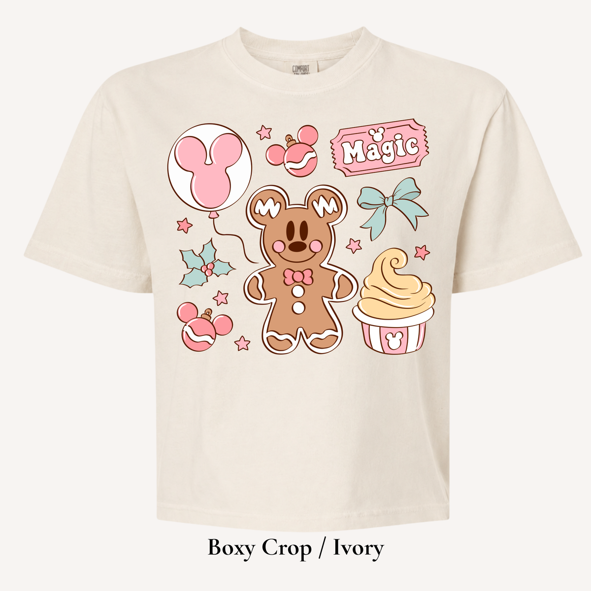 Pink Christmas Magic Tee