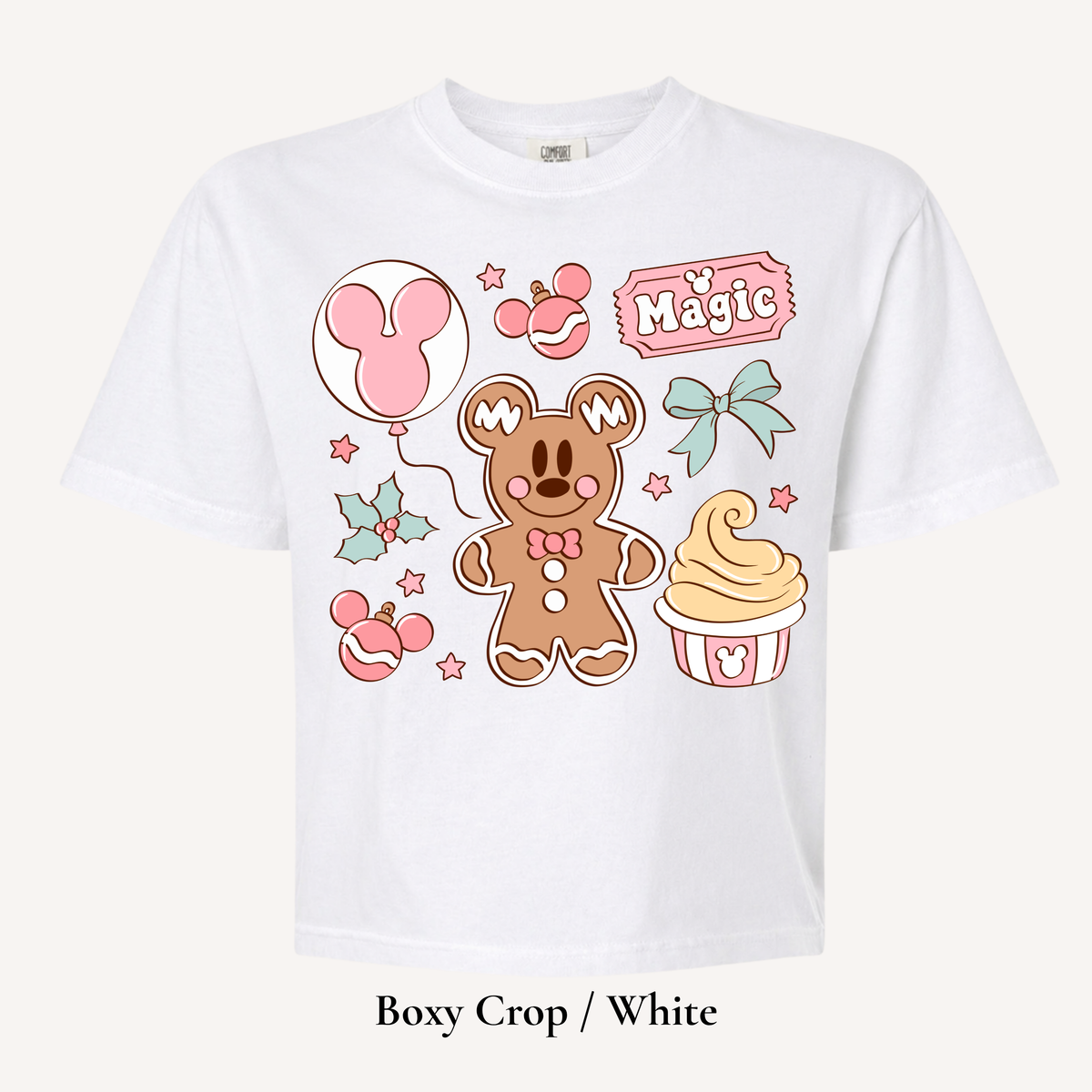 Pink Christmas Magic Tee