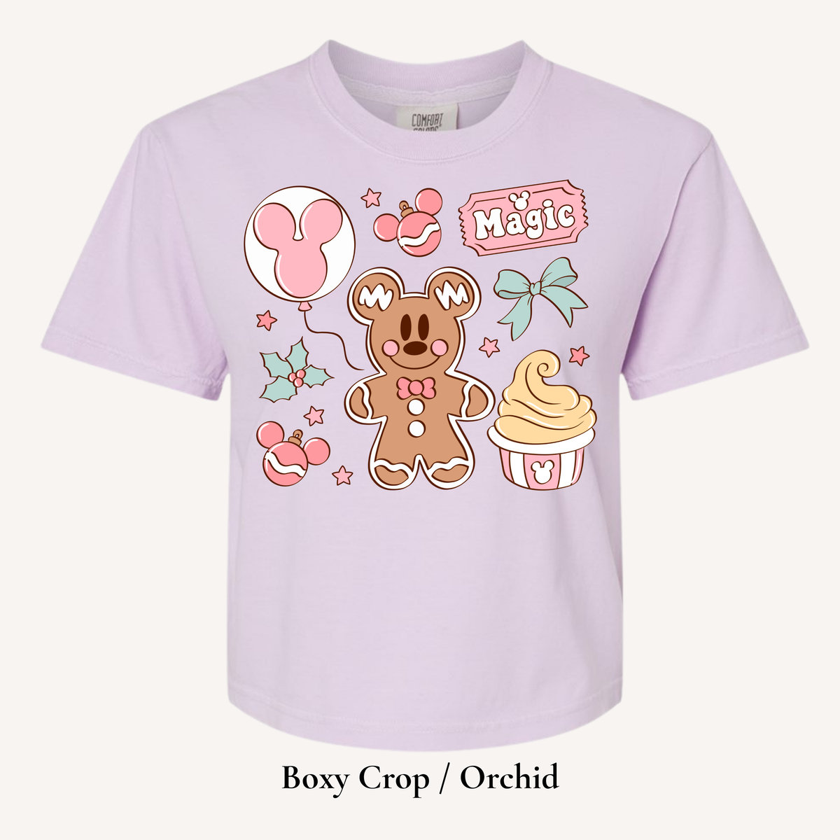 Pink Christmas Magic Tee
