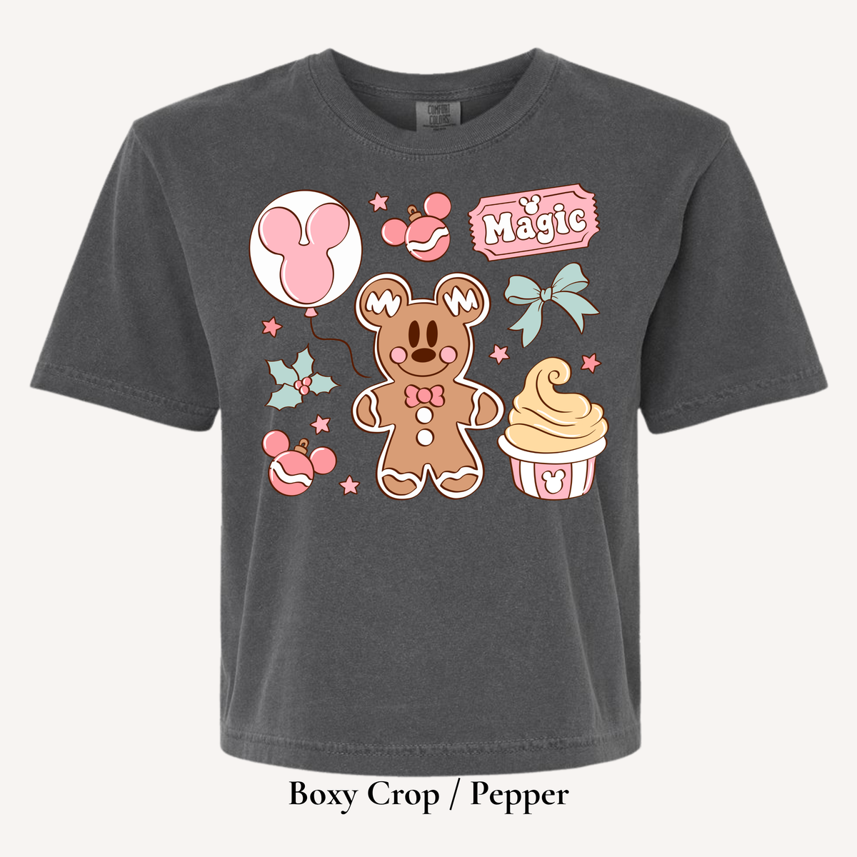Pink Christmas Magic Tee