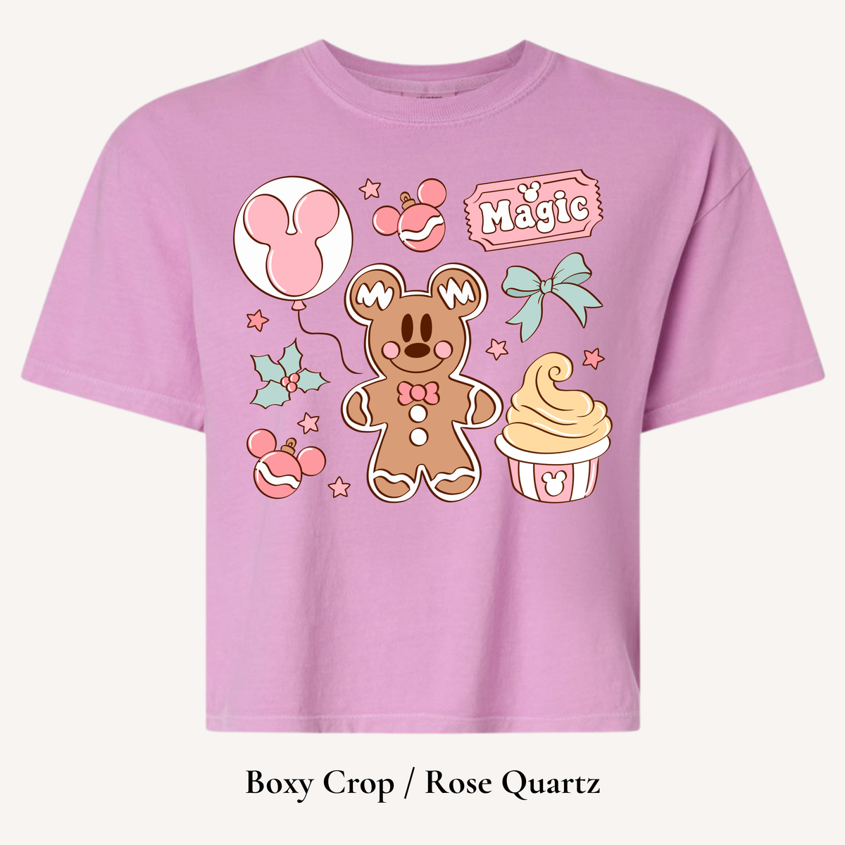 Pink Christmas Magic Tee