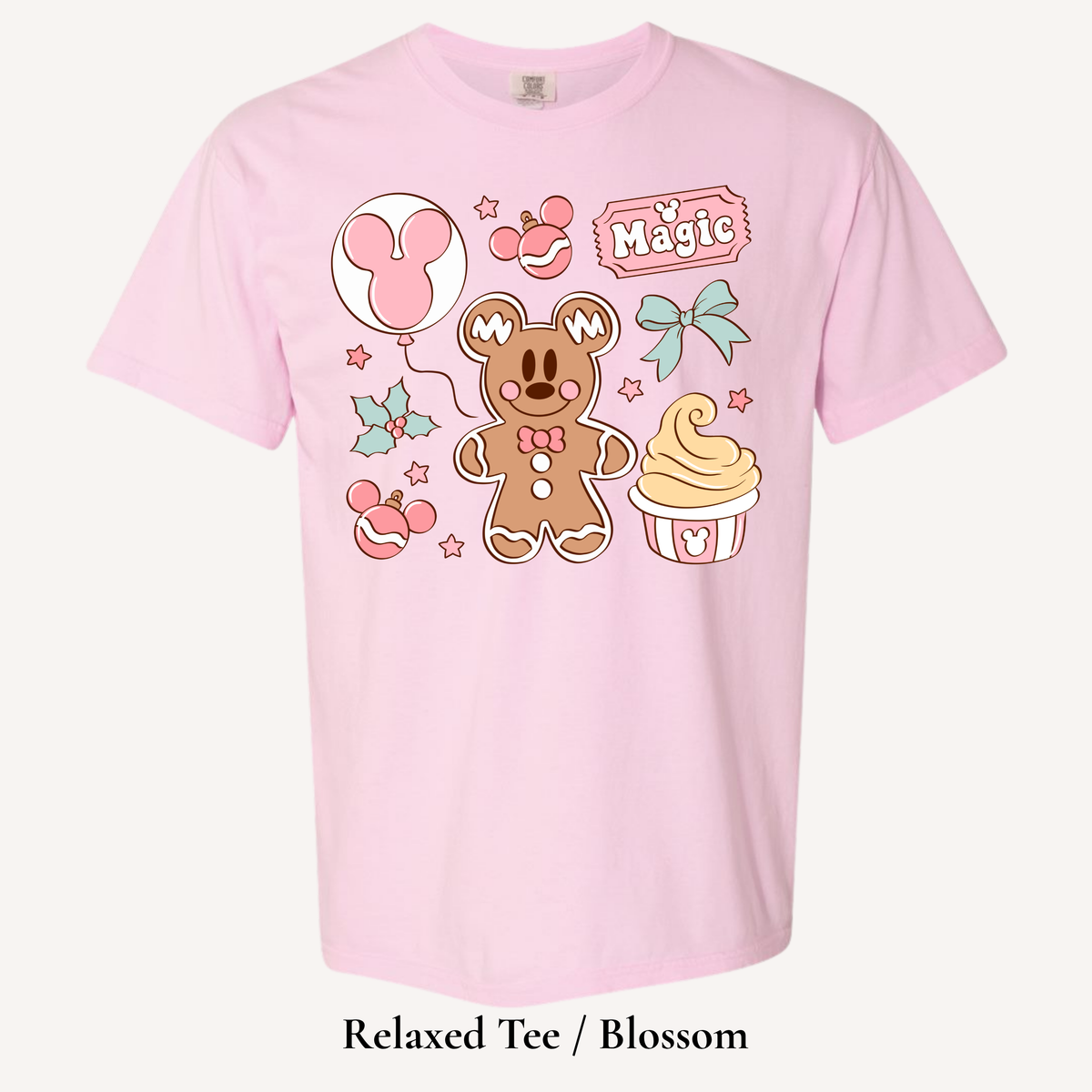 Pink Christmas Magic Tee