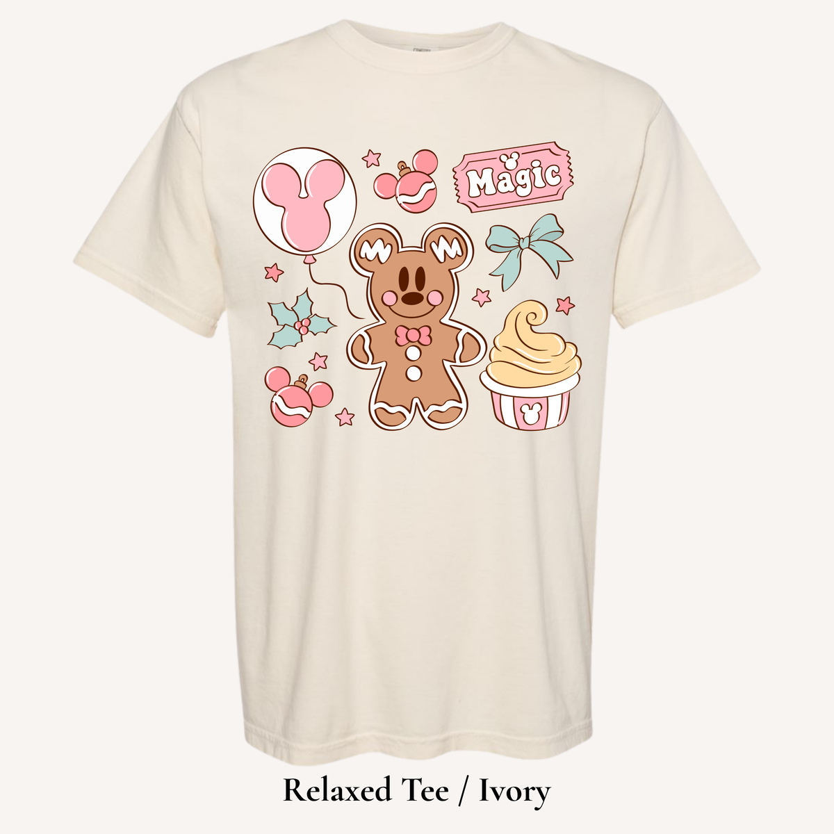 Pink Christmas Magic Tee