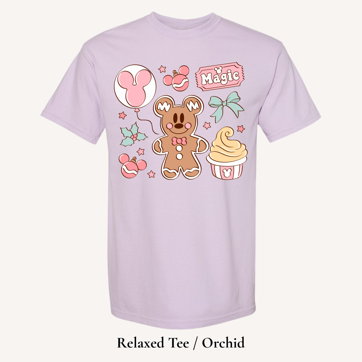 Pink Christmas Magic Tee