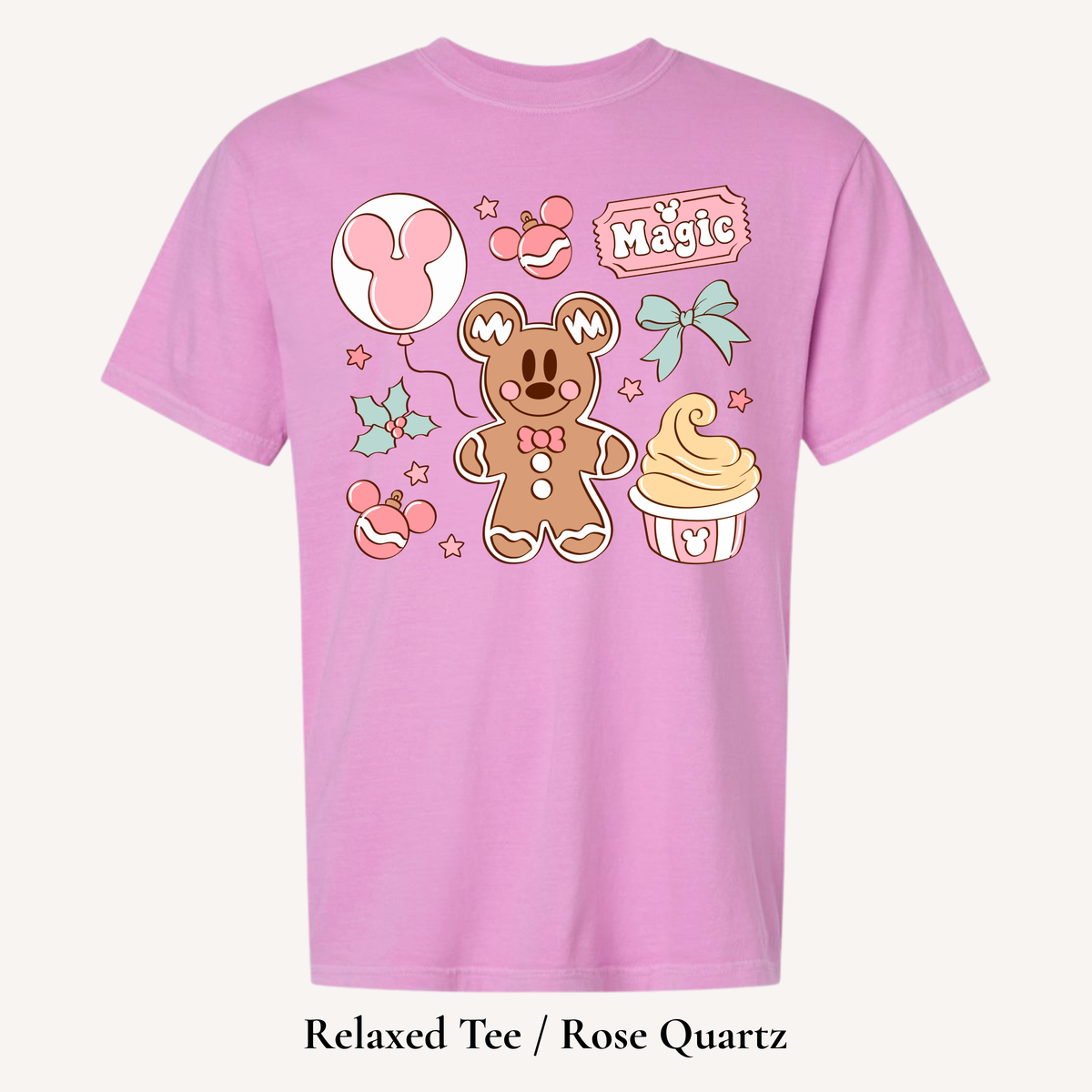 Pink Christmas Magic Tee