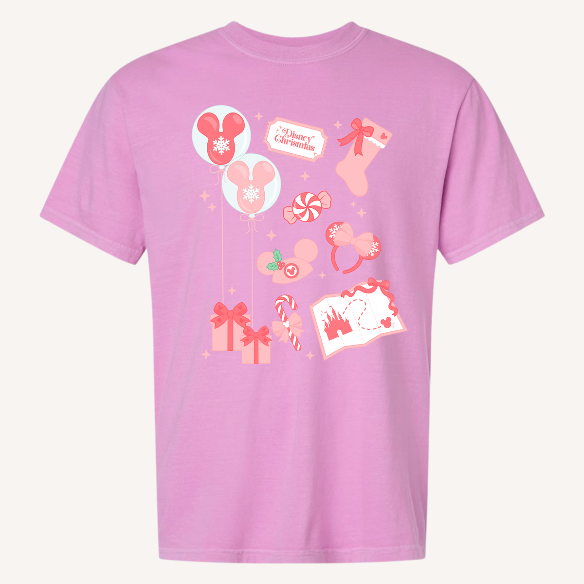 Pink Park Christmas Tee
