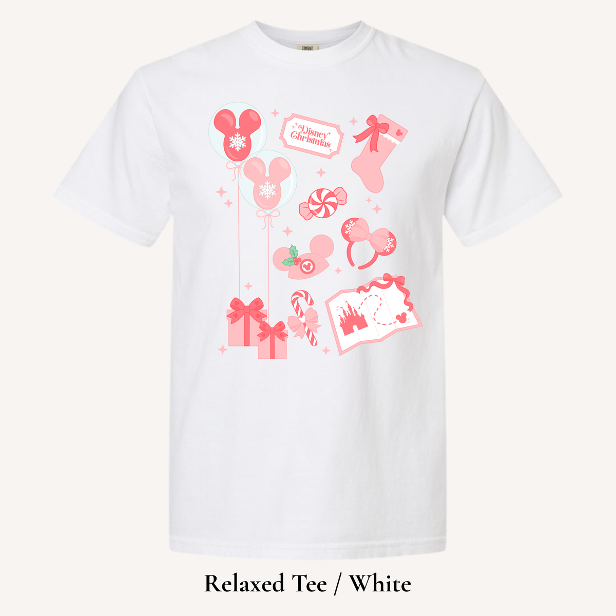 Pink Park Christmas Tee