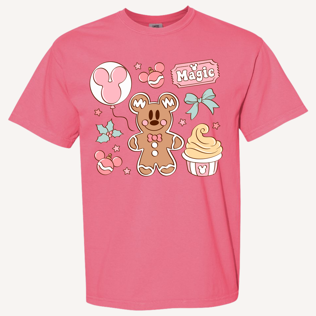 Pink Christmas Magic Tee