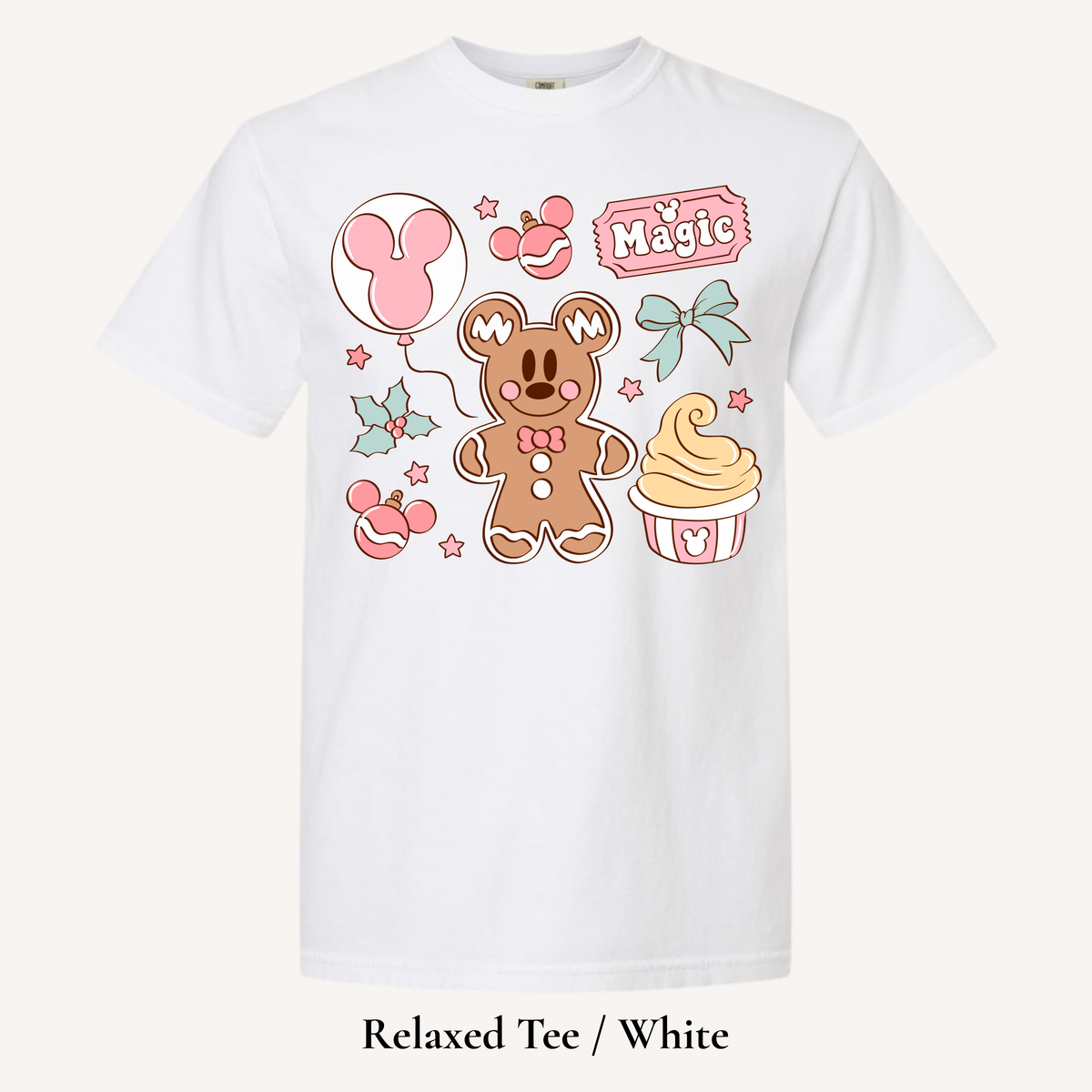 Pink Christmas Magic Tee